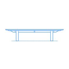 Furniture Coffee Tables Blu Dot Super Rectangular Coffee Table Stencil Svg Vector, Free Vectors File